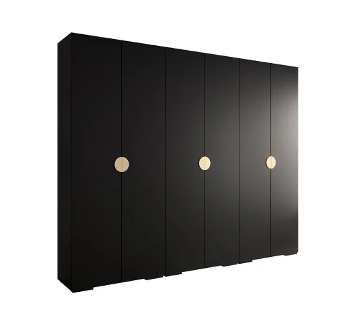 کمد لباس 6 درب نوک مدادی سایز 300*237*47 کد 8839