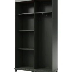 کمد لباس 2 درب لولایی مشکی سایز 219*120*50 کد 8880 5 کمد لباس 2 درب لولایی مشکی سایز 219*120*50 کد 8880