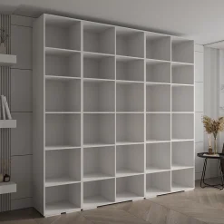 کمد لباس 5 درب لولایی سایز 237*250*47 کد 8743