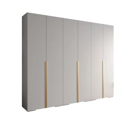 کمد لباس 6 درب لولایی سایز 237*300*47 کد 8746 - Image 3