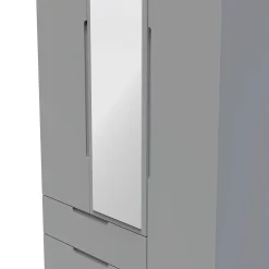 کمد لباس دو درب و دو کشو سایز 197*111*53 کد 8970