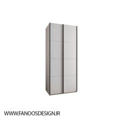 کمد لباس نوک مدادی 2 درب کشویی کد 8732