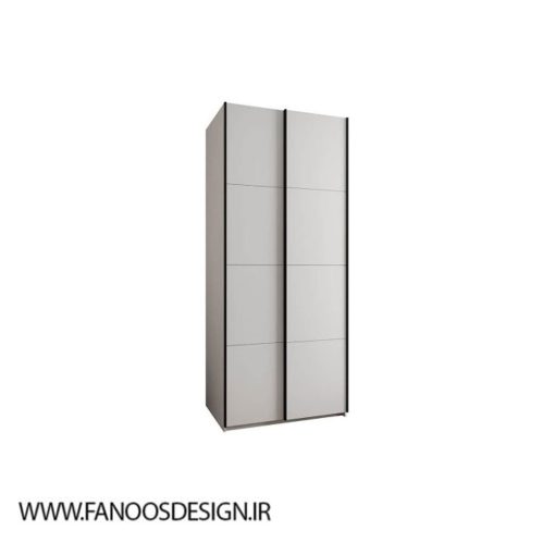 کمد لباس نوک مدادی 2 درب کشویی کد 8732