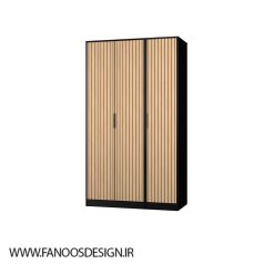 سبد خرید 20 کمد سه گانه 3 درب قهوه ای مدل اسکاندیناوی سایز 195*116*53 کد 9069
