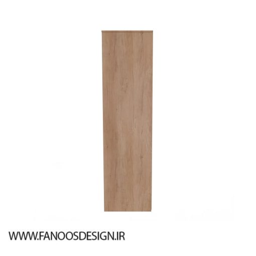 کمد لباس MDF سه درب قهوه ای سایز 197*111*53 کد 9089 - Image 2
