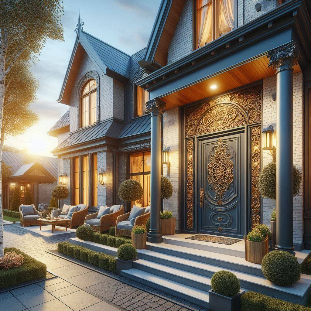 بهترین روش رنگ آمیزی درب آهنی 10 بهترین روش رنگ آمیزی درب آهنی