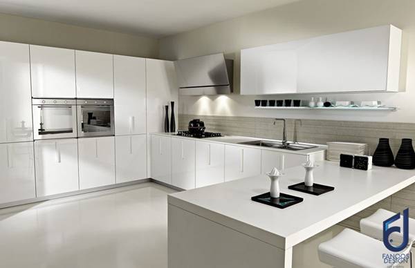 ایده های کمیاب برای طراحی آشپزخانه مدرن 1 طراحی آشپزخانه مدرن