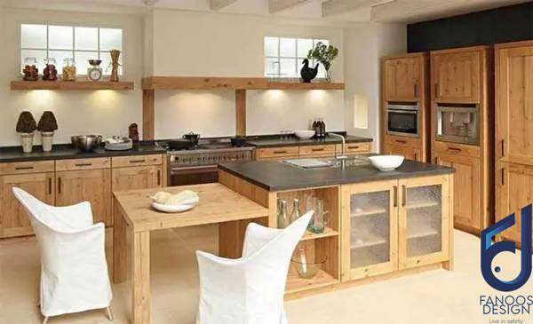 جدیدترین مدل های اپن جزیره ای آشپزخانه 1 انواع جدیدترین مدل های جزیره آشپزخانه | فانوس دیزاین تولید کننده انواع درب اتاق ، ضد سرقت، درب ورودی و ضد آل