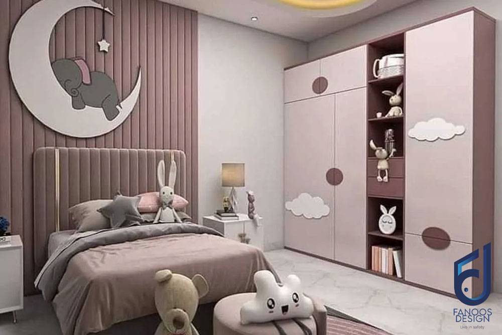 طراحیهای خلاقانه برای کمد دیواری اتاق کودک 4 کمد دیواری اتاق کودک | فانوس دیزاین تولید کننده انواع درب اتاق ، ضد سرقت، درب ورودی و ضد آل