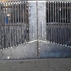 درب حیاطی نفررو - کد40044 4 درب حیاطی نفررو ابعاد 220*150 کد40044