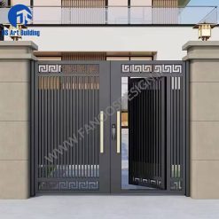 سبد خرید 19 در فلزی حیاطی مدرن جدید کد 40048