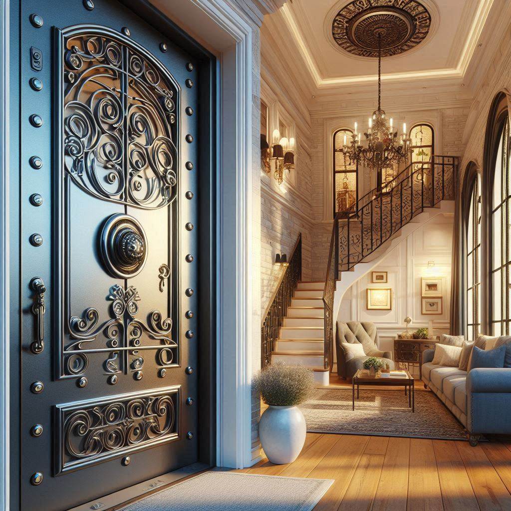 10 نکته ضروری برای انتخاب درب فلزی عالی برای خانه شما