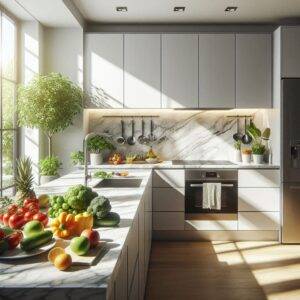 دکوراسیون داخلی مدرن 24 کابینت آشپزخانه