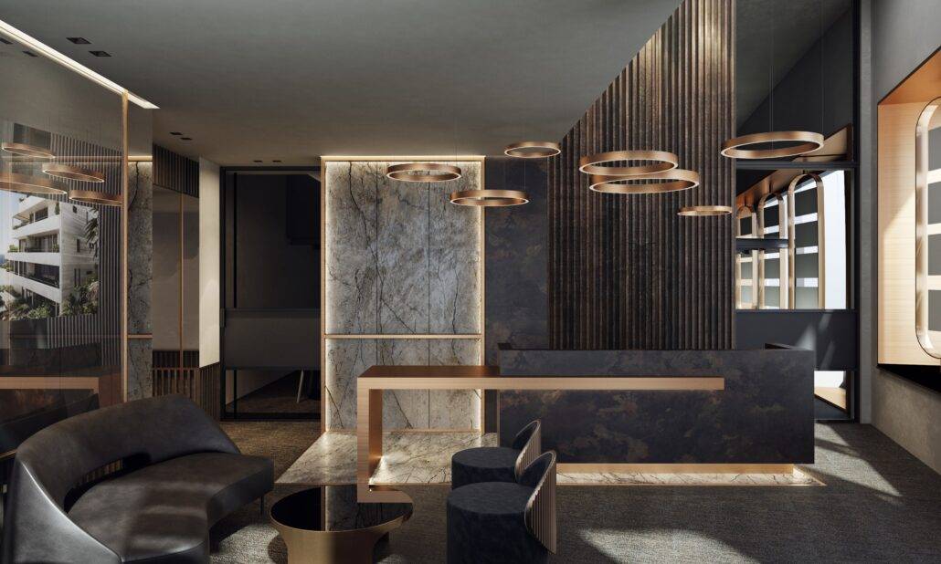 طراحی و اجرای دکوراسیون داخلی لابی 13 طراحی و اجرای دکوراسیون داخلی لابی