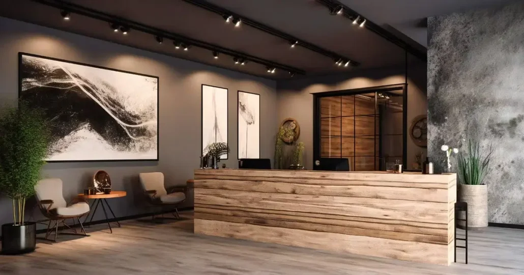 طراحی و اجرای دکوراسیون اتاق مدیریت 4 Calm and pleasant work space with modern design