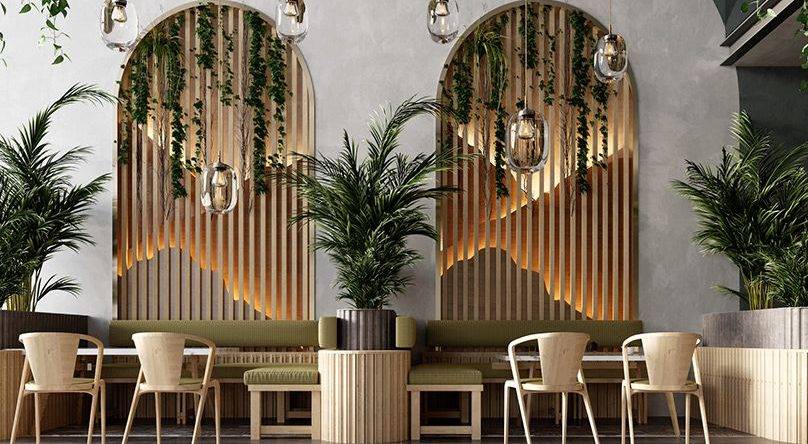 طراحی و اجرای دکوراسیون کافی شاپ 50 Coffee shop decoration services