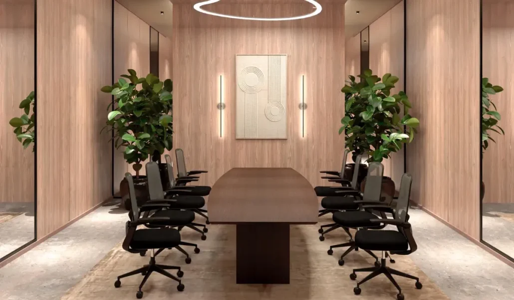 طراحی و اجرای دکوراسیون اتاق کنفرانس 12 Color in the modern decoration of the conference room