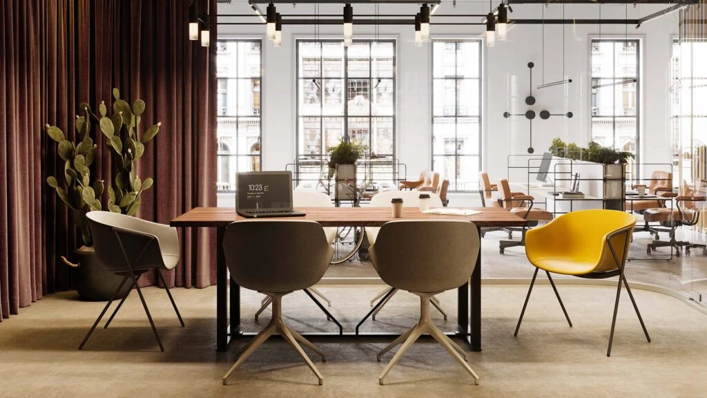 Design and implementation of conference room decoration