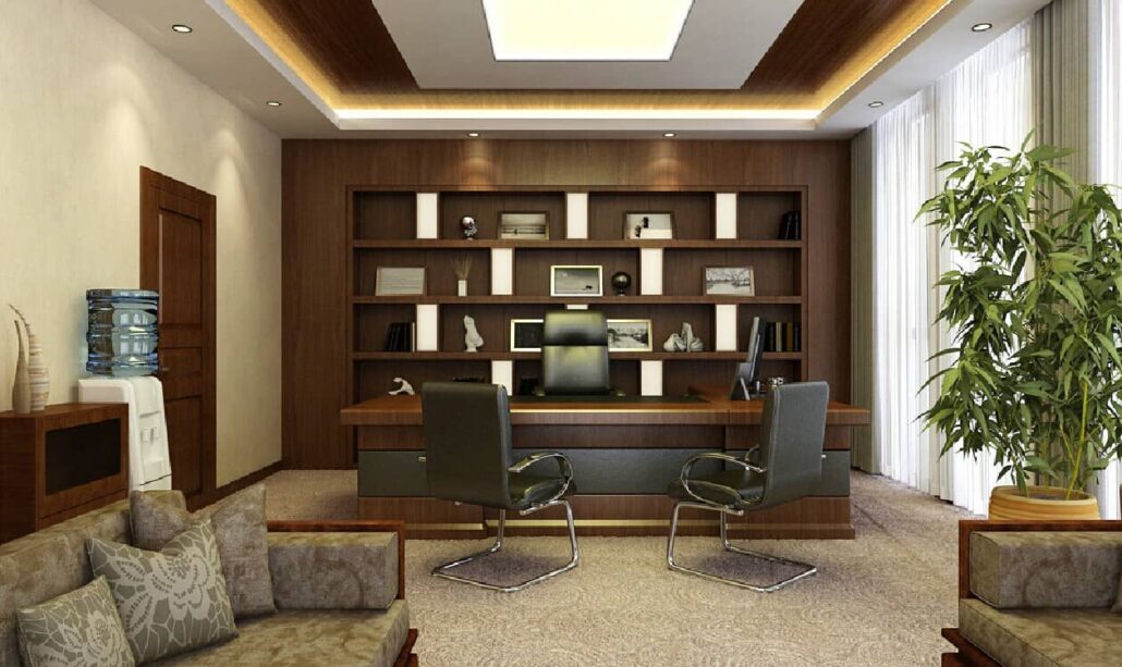 طراحی و اجرای دکوراسیون اتاق منشی 12 Design and implementation of modern decoration of the secretary's room