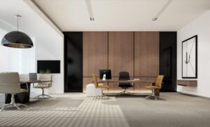 Design and implementation of office decoration