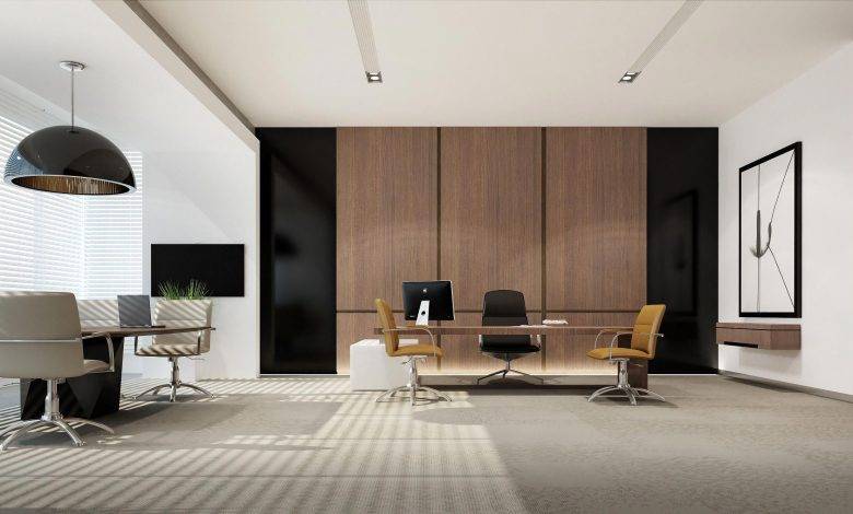 طراحی و اجرای دکوراسیون اتاق منشی 9 Design and implementation of office decoration