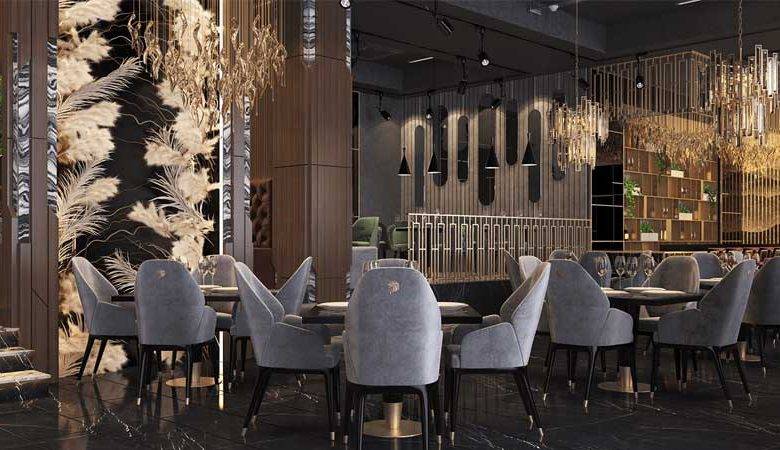 طراحی و اجرای دکوراسیون رستوران 1 Design and implementation of restaurant decoration