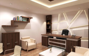 Design and implementation of work group room decoration