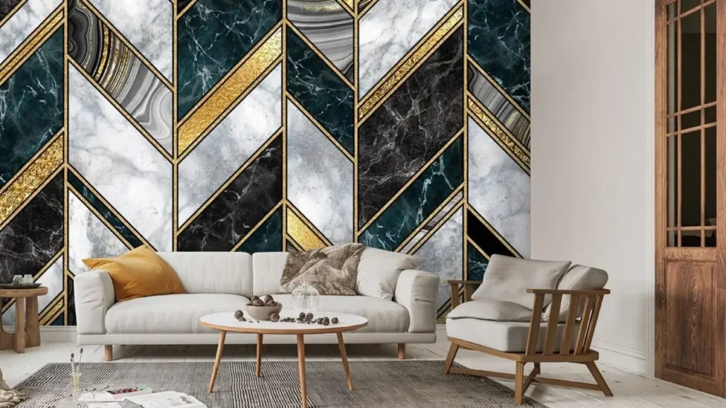 طراحی و اجرای دکوراسیون اتاق انتظار 57 Furniture in the Art Deco decoration of the waiting room