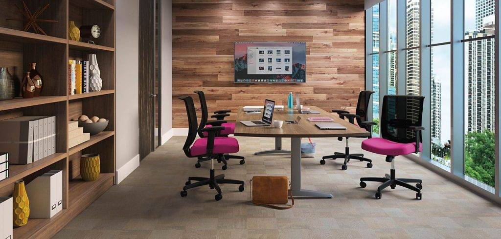 طراحی و اجرای دکوراسیون اتاق کنفرانس 25 Furniture in the modern decoration of the conference room