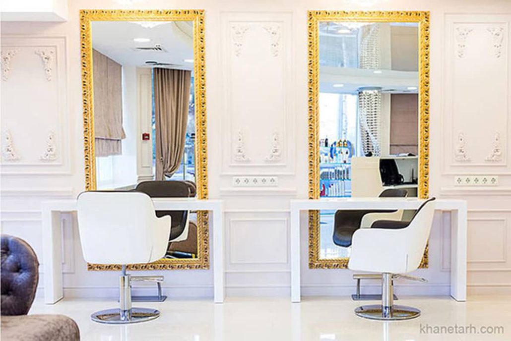 طراحی و اجرای دکوراسیون آرایشگاه 34 Furniture in traditional Iranian decoration