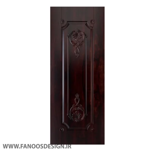 درب ملامینه مدل نگین عنابی