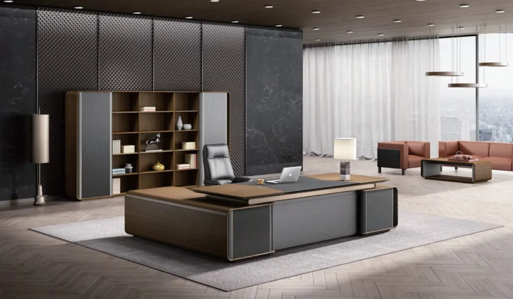 طراحی و اجرای دکوراسیون اتاق مدیریت 3 Management space arrangement