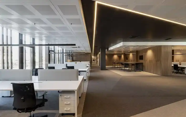 طراحی و اجرای دکوراسیون اتاق مدیریت 5 Modern design features