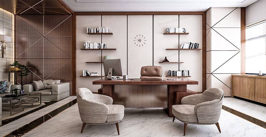 طراحی و اجرای دکوراسیون اتاق منشی 72 Psychology in the decoration of the secretary's room