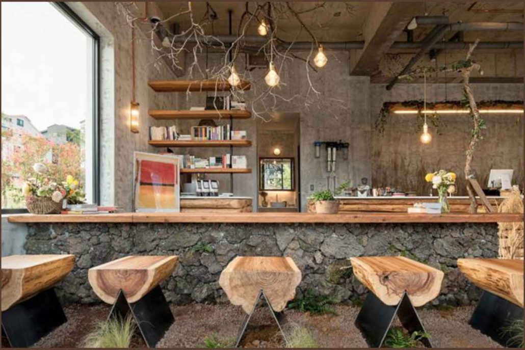 طراحی و اجرای دکوراسیون کافی شاپ 39 Rustic decoration of the coffee shop