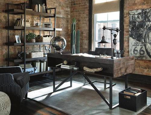 طراحی و اجرای دکوراسیون اتاق منشی 64 Rustic decoration of the secretary's room