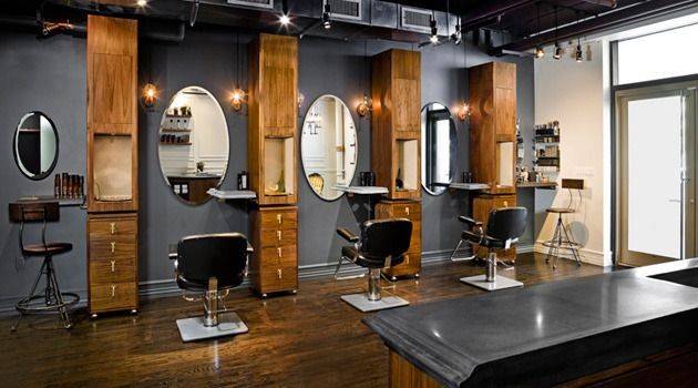 طراحی و اجرای دکوراسیون آرایشگاه 31 Rustic style decoration of the barber shop