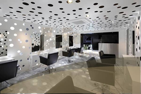 طراحی و اجرای دکوراسیون سالن آرایشی 43 Scandinavian style decoration of the beauty salon
