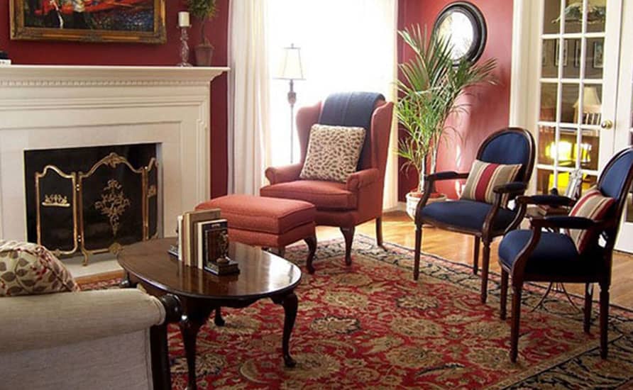 طراحی و اجرای دکوراسیون اتاق منشی 66 Traditional Iranian style decoration of the secretary's room