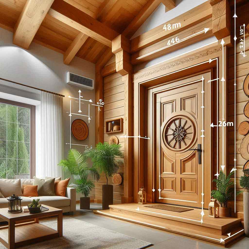 معرفی درب خانه چوبی 1 راهنمای خرید درب چوبی ورودی: چه عواملی را باید در نظر گرفت