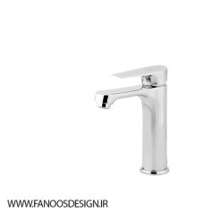 شیر روشویی باستان مدل سانا 10 روشویی کروم 1 | فانوس دیزاین تولید کننده انواع درب اتاق ، ضد سرقت، درب ورودی و ضد آل