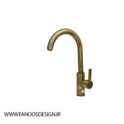 شیر ظرفشویی باستان مدل آنیتا 7 زیتونی | فانوس دیزاین تولید کننده انواع درب اتاق ، ضد سرقت، درب ورودی و ضد آل