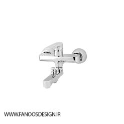 شیر حمام باستان مدل سانا 9 شیر حمام کروم | فانوس دیزاین تولید کننده انواع درب اتاق ، ضد سرقت، درب ورودی و ضد آل