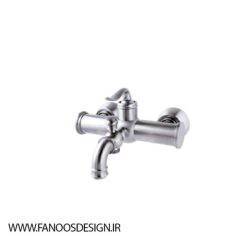 شیر حمام باستان مدل آلتون 5 کروم مات 6 | فانوس دیزاین تولید کننده انواع درب اتاق ، ضد سرقت، درب ورودی و ضد آل