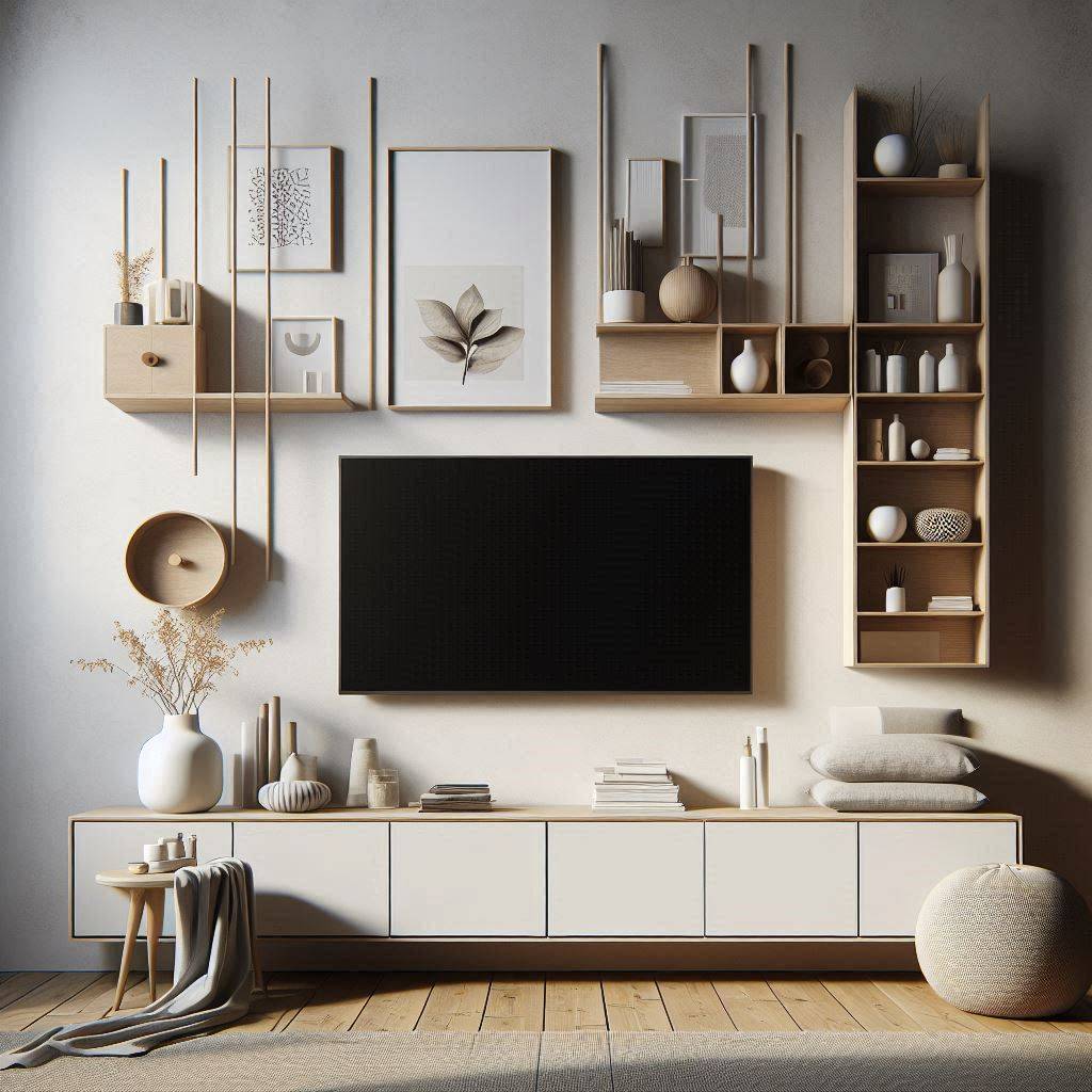 ارتقاء دکور خانه شما با جدیدترین طراحی تی وی وال 1 ارتقاء دکور خانه شما با جدیدترین طراحی تی وی وال