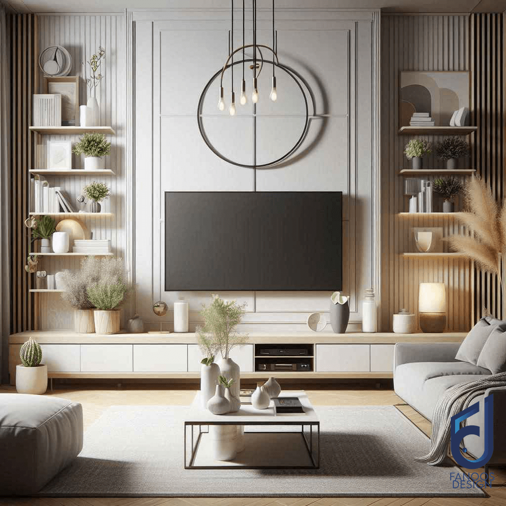 ترکیب دکور پشت تلویزیون چوبی با دکوراسیون خانه شما 1 ترکیب دکور پشت تلویزیون چوبی با دکوراسیون خانه شما