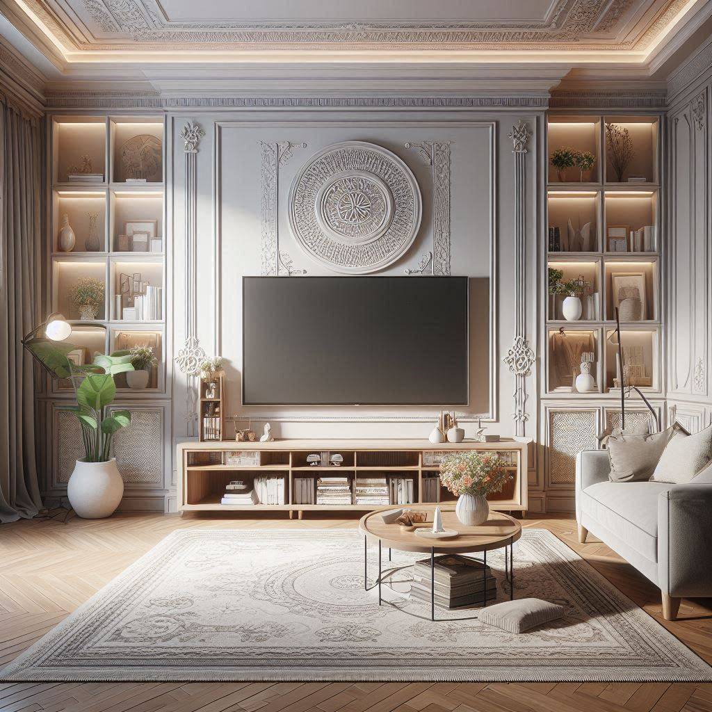 رازهای اجرای سریع و زیبا تی وی وال ویترین دار 1 رازهای اجرای سریع و زیبا تی وی وال ویترین دار