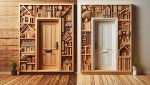 درب روکش چوبی در برابر پی وی سی کدام یک برای خانه شما مناسب تر است؟