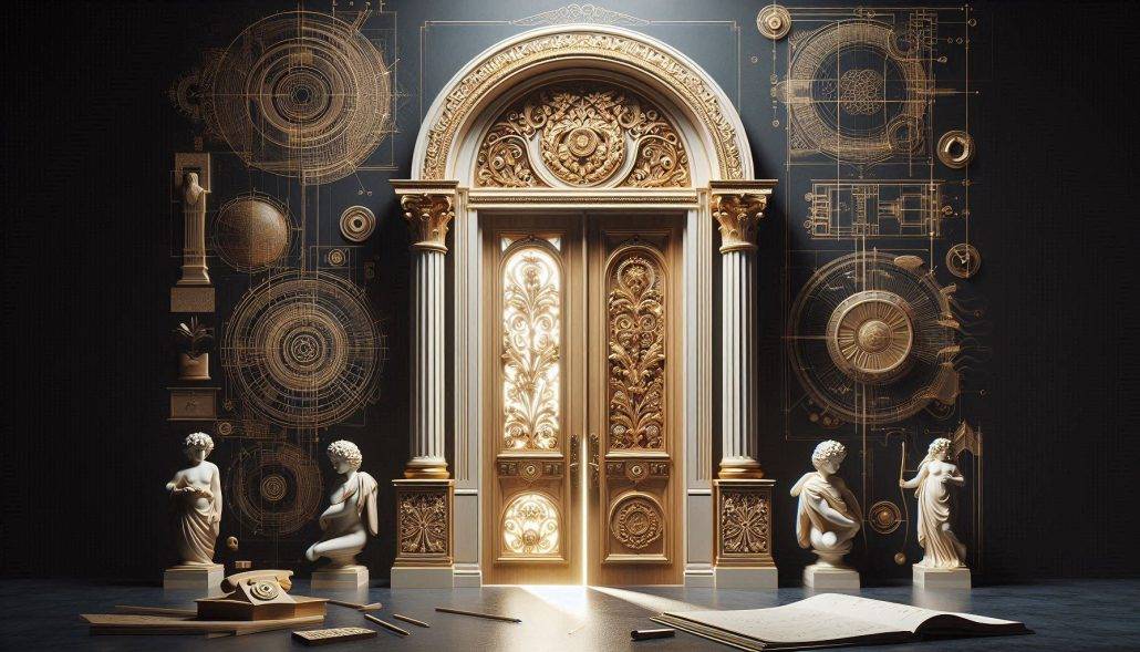 انقلابی در صنعت دربسازی با درب های نئوکلاسیک 1 انقلابی در صنعت دربسازی با درب های نئوکلاسیک