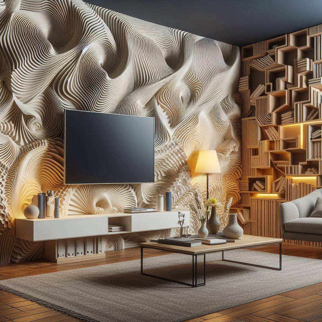 ۶ ایده خلاقانه برای تی وی وال که فضای شما را دگرگون خواهد کرد 1 ۶ ایده خلاقانه برای تی وی وال که فضای شما را دگرگون خواهد کرد